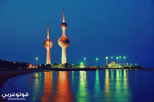 موضوع تعبير عن ابراج الكويت للصف الابتدائي بالعناصر فوتو عربي