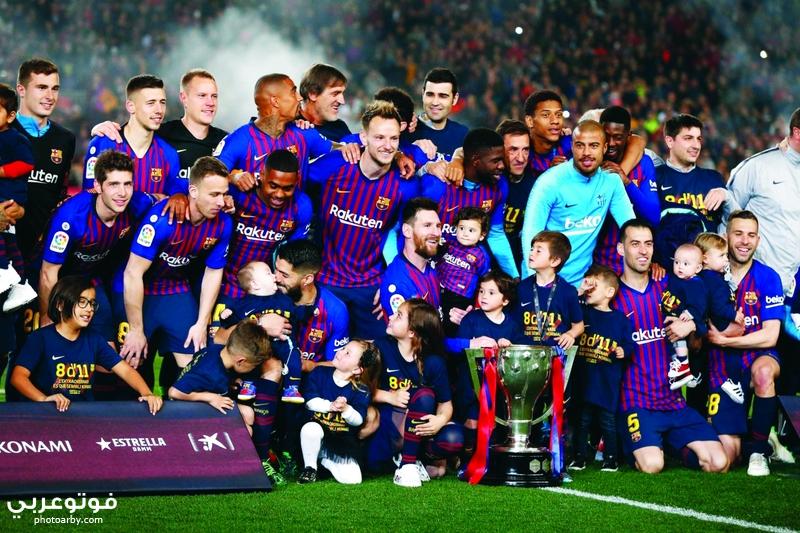 فوتو عربي عدد القاب نادي برشلونة وانجازاته